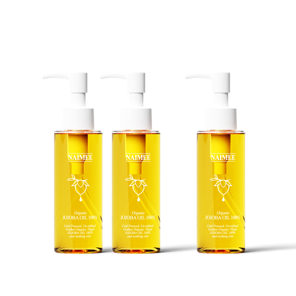 나이미 유기농 호호바 오일 100% 125ml, 3개 - 상품 이미지