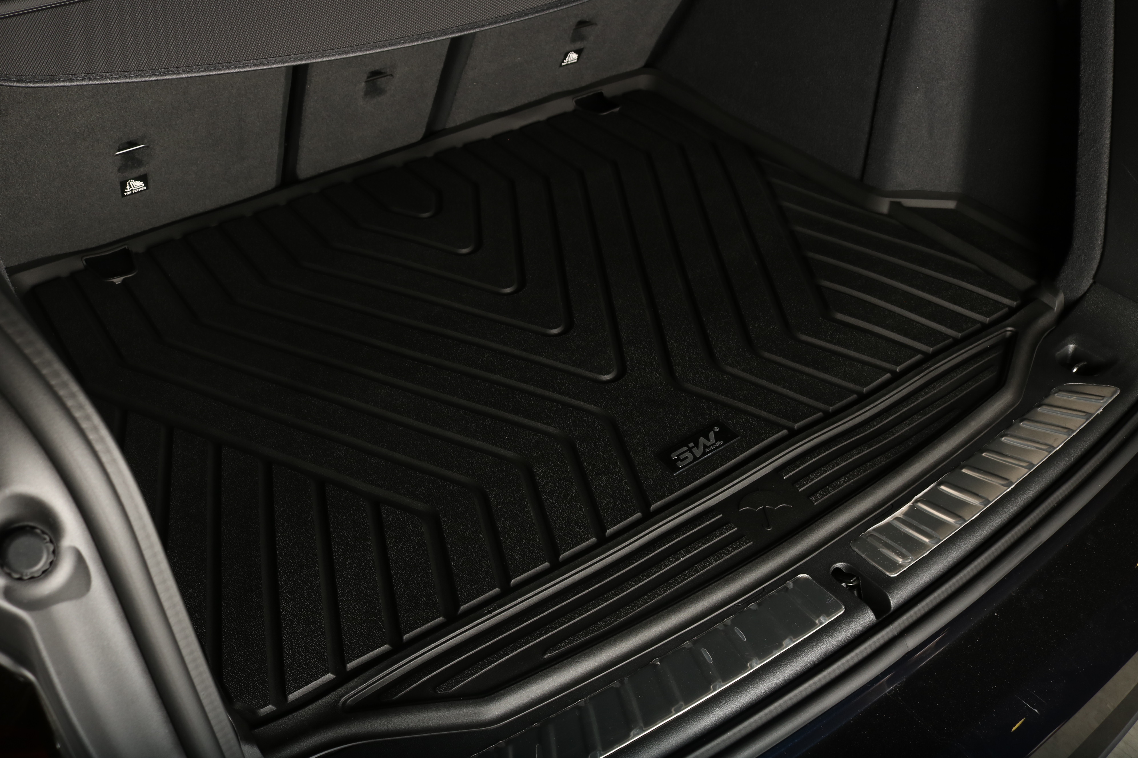 3W 에코라이너 TPE 카매트 3D 고무 바닥매트 BMW X시리즈 iX3 G08, 트렁크 - 상세 이미지 4