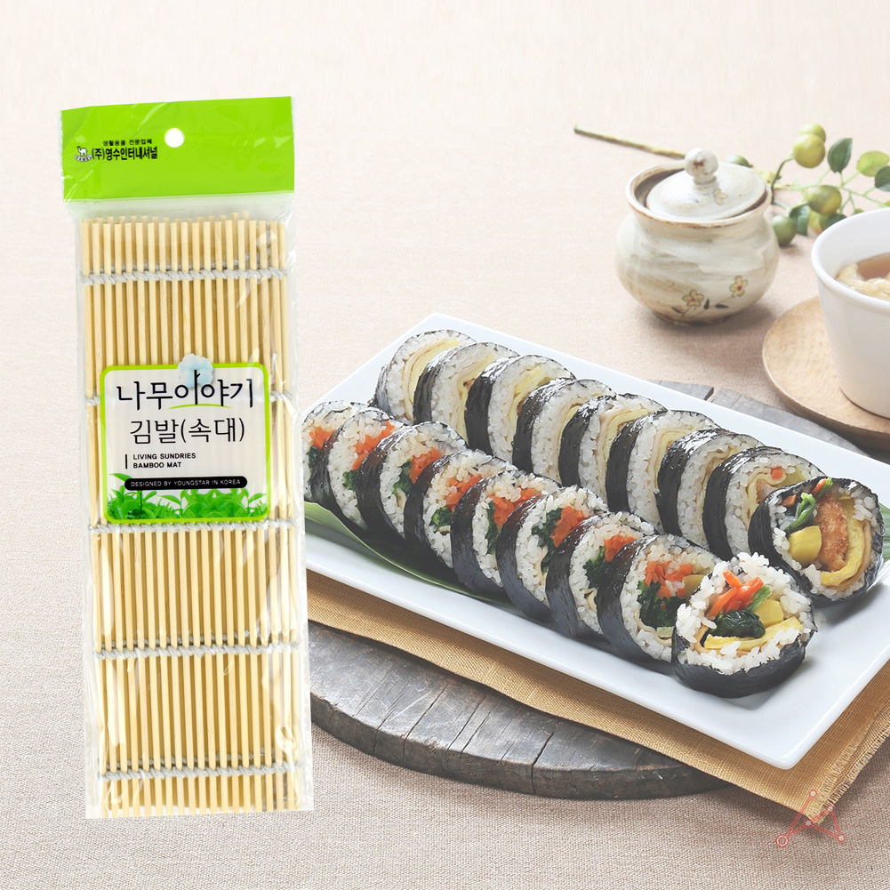 김밥발 김밥말이발 김밥롤 대나무 김발 김밥마는 도구 - 상세 이미지 4