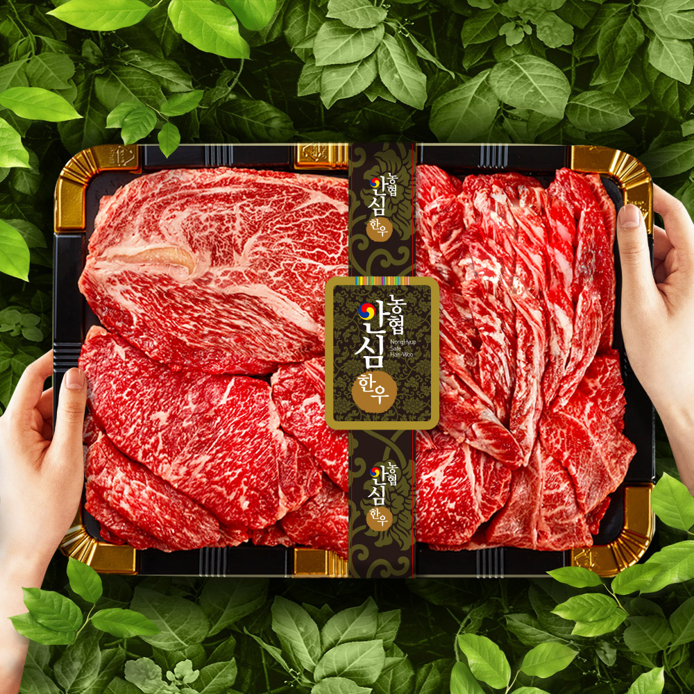 농협 안심 한우 선물 세트 1등급 소고기 등심 채끝 명절 설