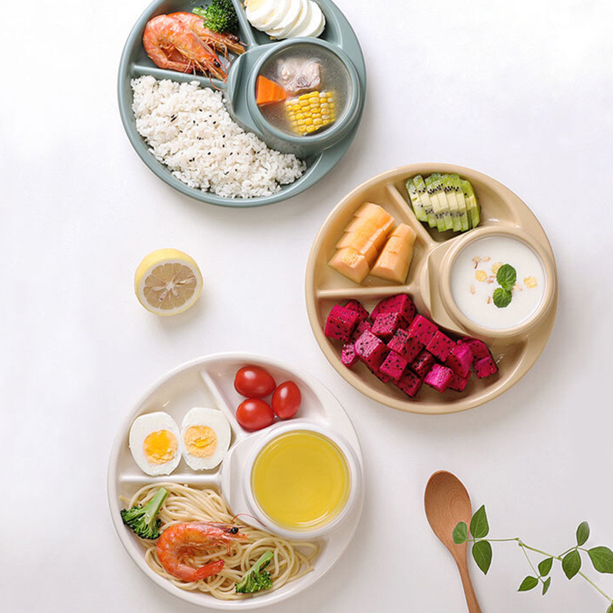 이노마타 비비큐 캠핑용 안주 간식 나눔접시 식판 (원형/사각)