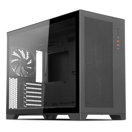 darkFlash darkFlash DS5000 MESH 강화유리 (블랙) 미들타워케이스