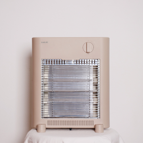 자일렉 미니 발난로 전기히터 사무실 전기난로 석영관