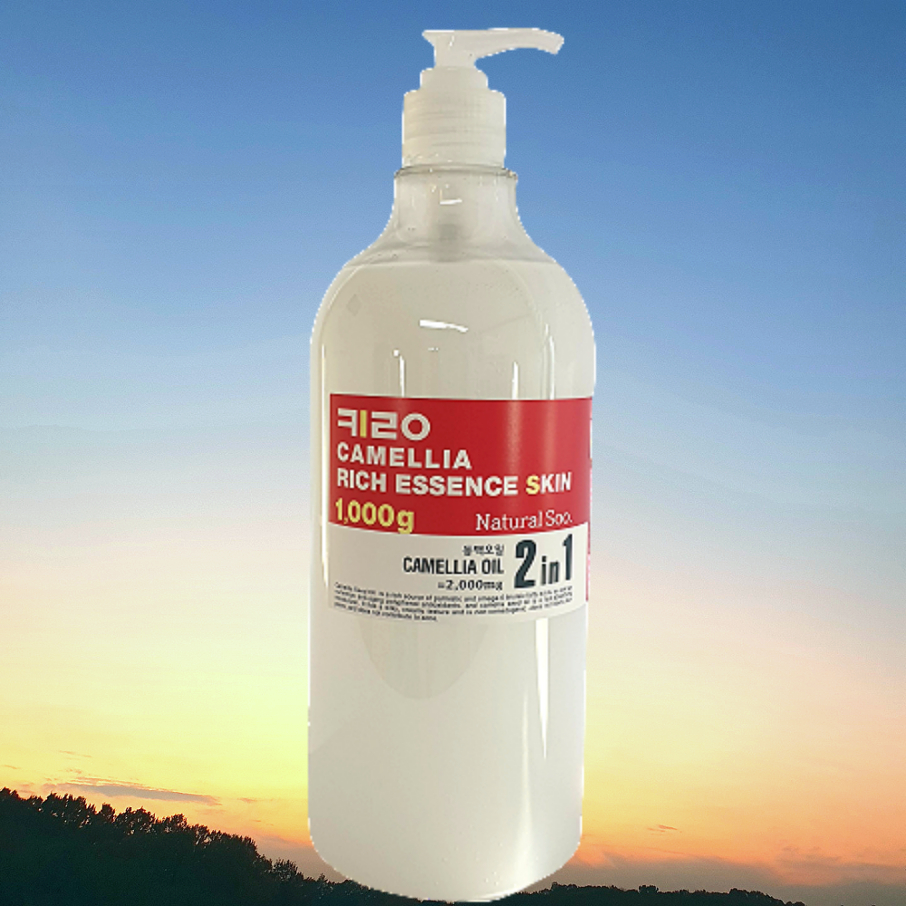 내추럴수 키로 카멜리아 리치 에센스스킨 대용량 1kg 악건성 속건조 주름개선 탄력 에센스 - 상품 이미지