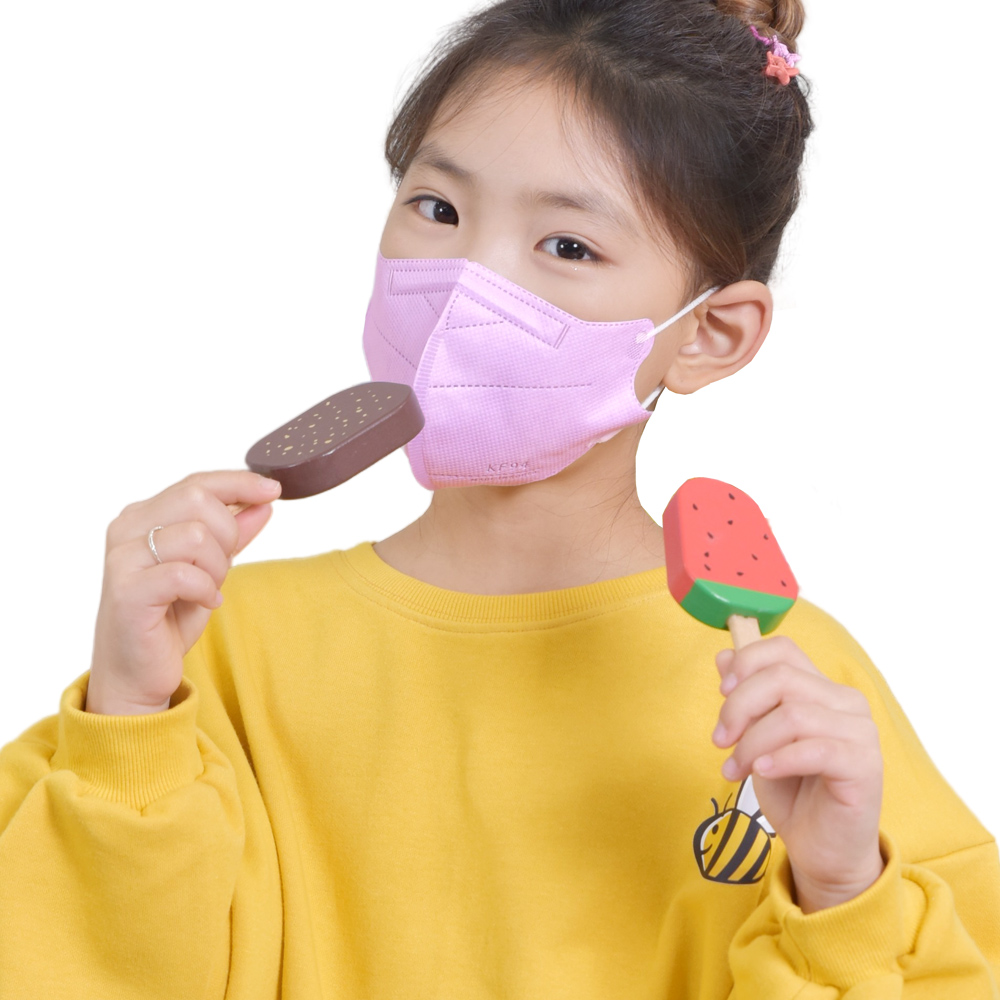 메디케이알 와이드핏 새부리형 KF94 극소형 50매 어린이마스크