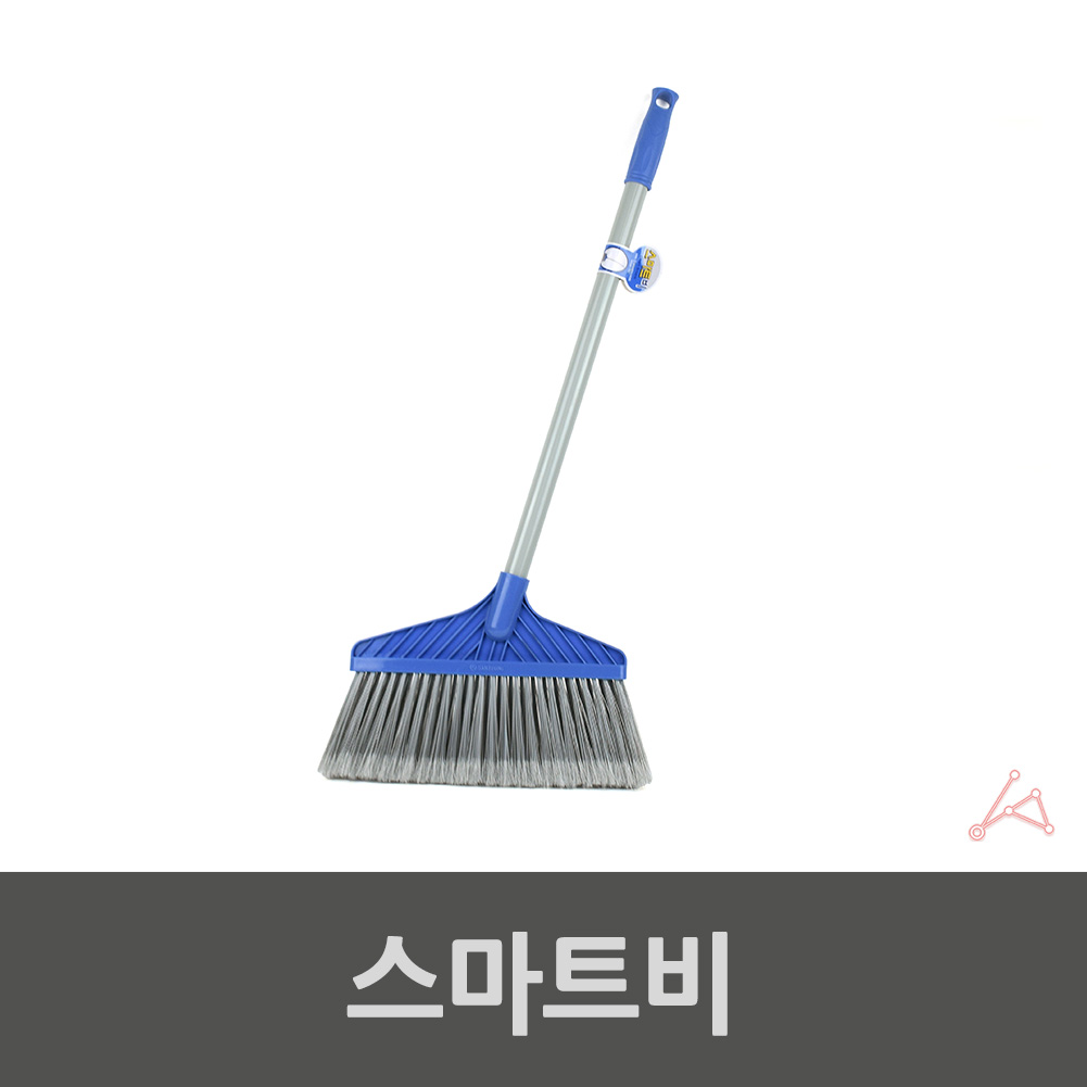 나일론 빗자루 나이롱비 실내 야외 현관 사무실 가정용 업소용 방빗자루 B - 상세 이미지 3
