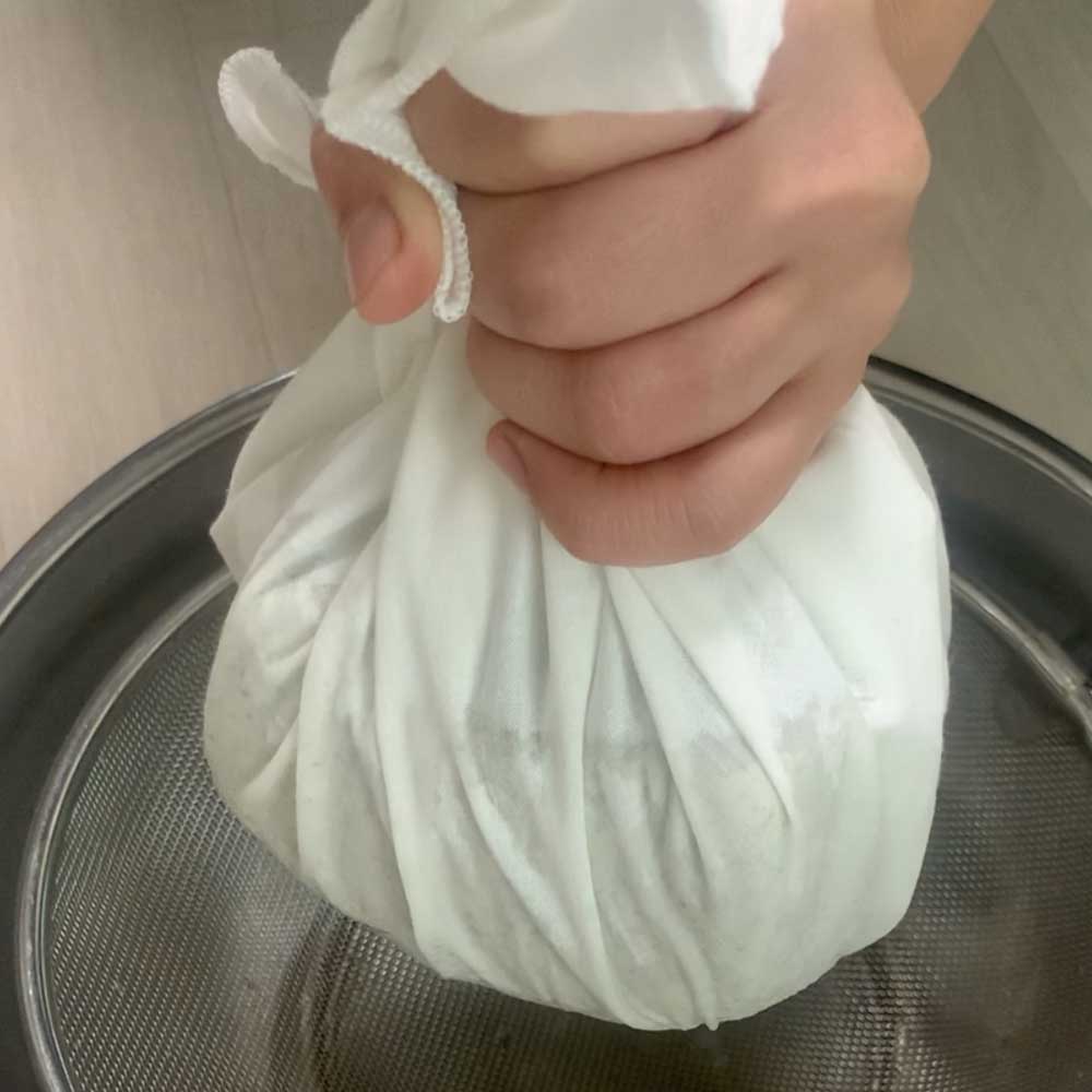 국산 면 찜 보자기 그릭요거트 면보 유청 두부 육수 거름망 45x45cm 제품 이미지