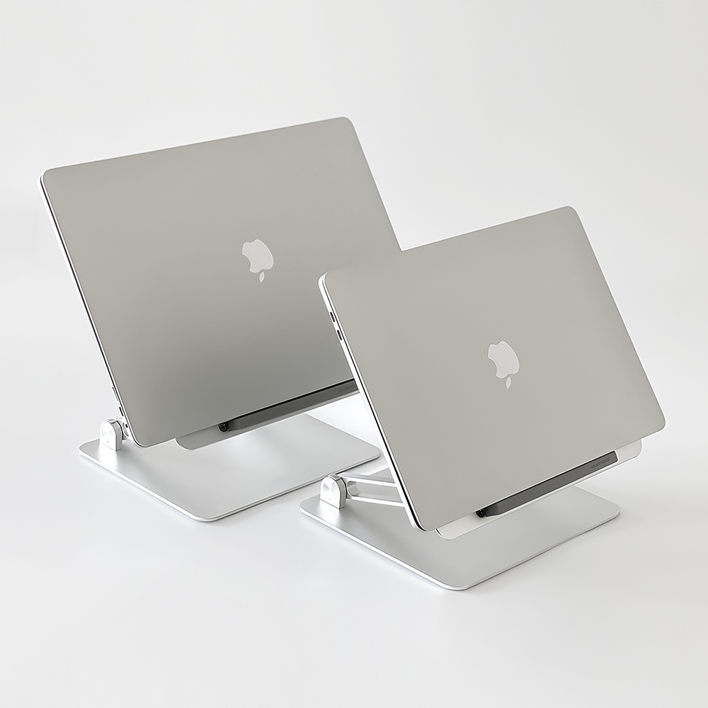 만컴즈 Z스탠드 알루미늄 접이식 노트북 거치대 아이패드 태블릿 스탠드 받침대