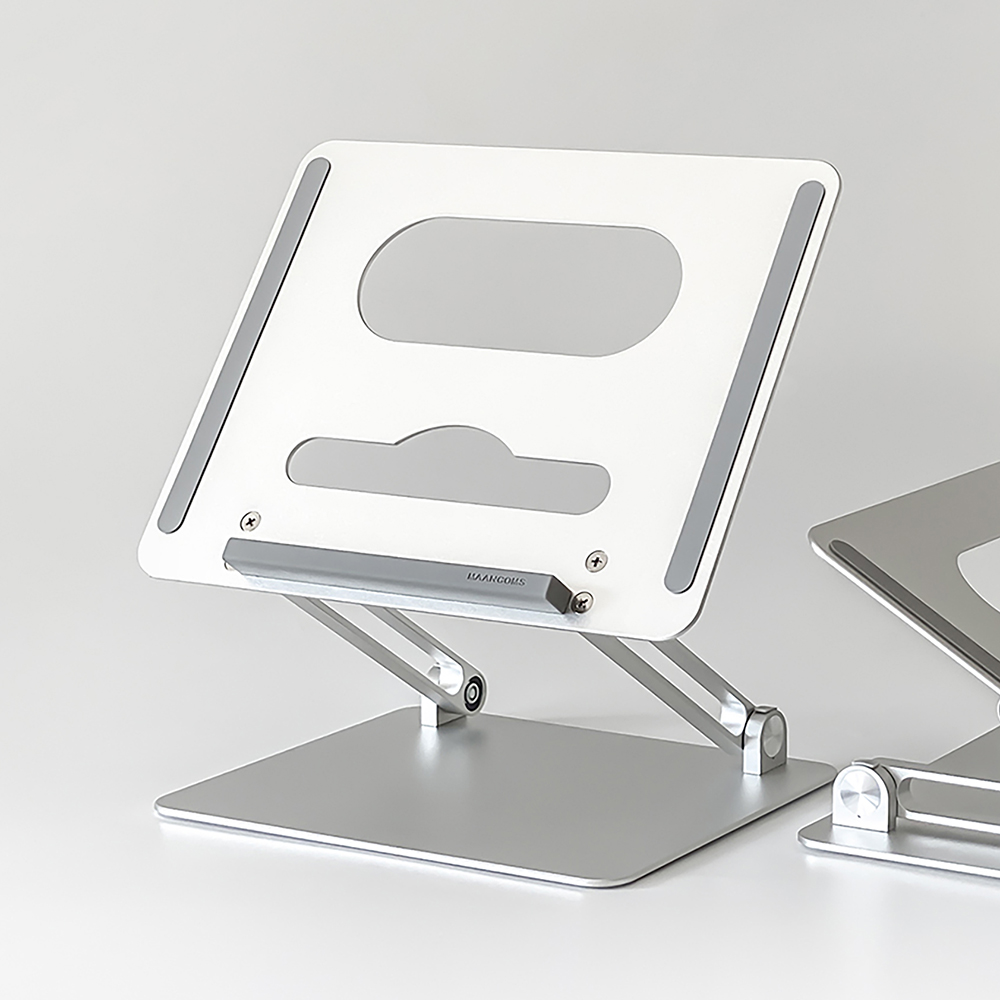 만컴즈 Z스탠드 알루미늄 접이식 노트북 거치대 아이패드 태블릿 스탠드 받침대