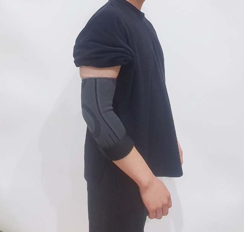 [2중압박] 팔꿈치 보호대 테니스 엘보 엘보우 팔 헬스 전완근 팔뚝 보호대 슬리브 - 상세 이미지 2
