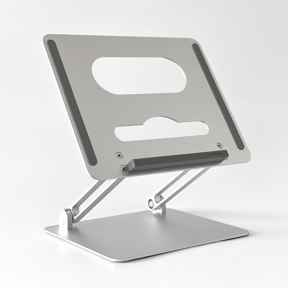 만컴즈 Z스탠드 알루미늄 접이식 노트북 거치대 아이패드 태블릿 스탠드 받침대