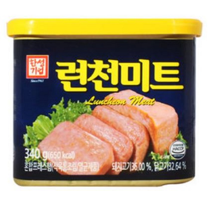한성 런천미트 340g 24캔 1박스 : 일이유통