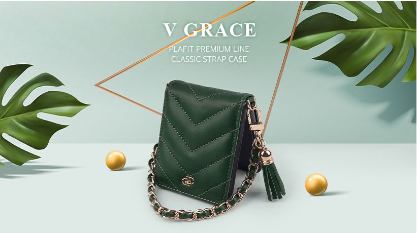 갤럭시 Z플립3 케이스 플립3 힌지보호 스트랩 줄 - 상세 이미지 4