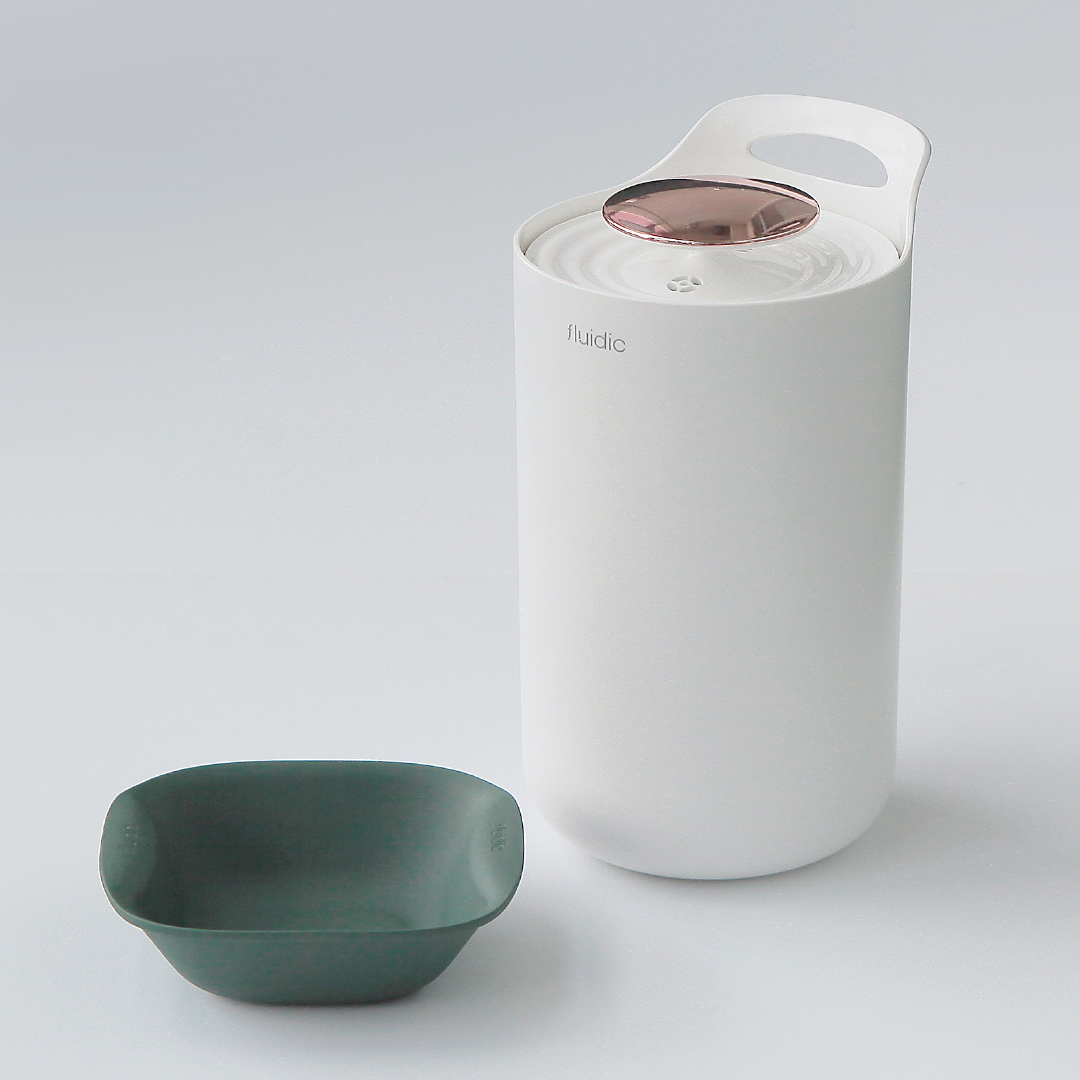 플루딕 진공 음식물쓰레기통 3L+시리얼볼 1P