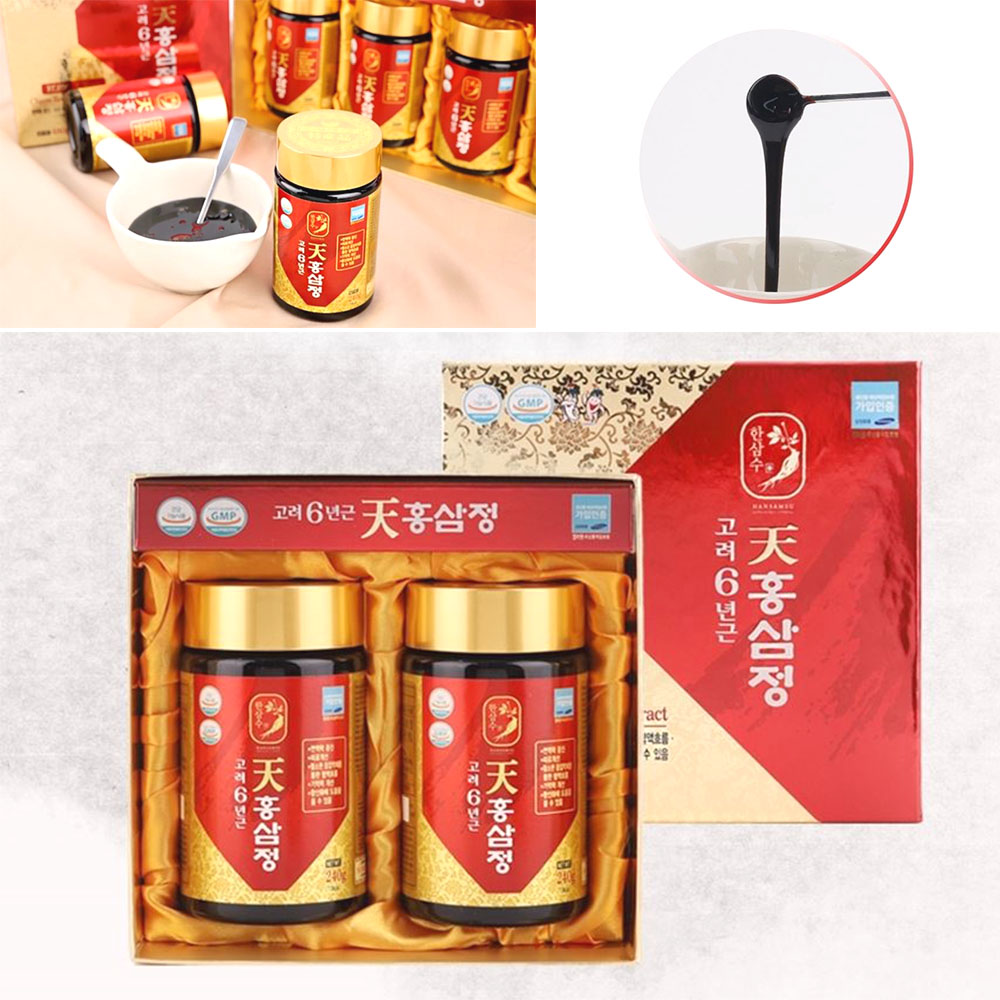 고려 6년근 천홍삼정 2병 진한 농축액 제품 이미지