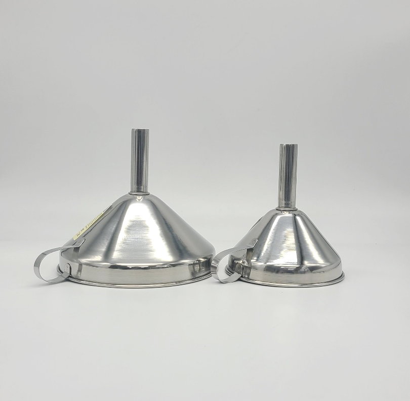 대흥 스텐깔대기 소분용 1호 오일 육수 깔때기 커피 원두 소분용