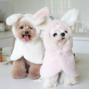 리치독스 강아지 망토 겨울 고양이 숄 담요 화이트 S 토끼망토 솔직 후기 | 실제 사용자 리뷰 총정리 - 상품 이미지 2