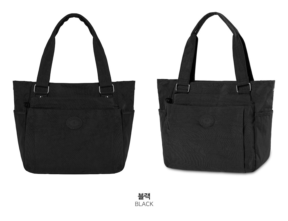 대학생 여대생 가벼운 빅 숄더백 엄마 나들이 외출 큰가방 직장인 여성 출퇴근 가방 - 상세 이미지 5