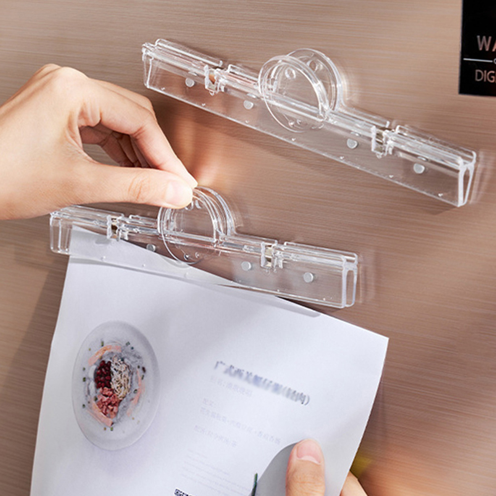 라우드 냉장고 자석 서류 집게 문서 영수증 부착 메모 이미지 3