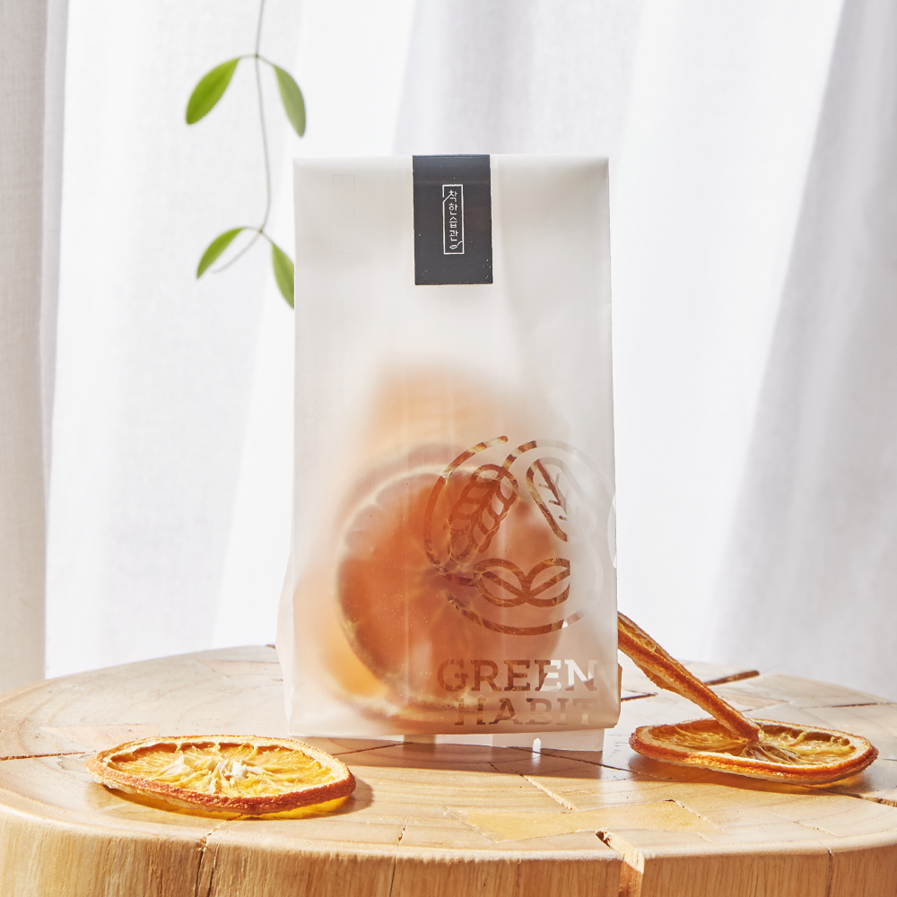 착한습관 건조 과일 말린 과일칩 오렌지 건 과일 35g, 1개 - 상품 이미지