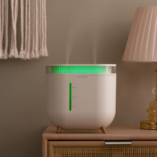 보만 무선 무드등 미니가습기 사진 2