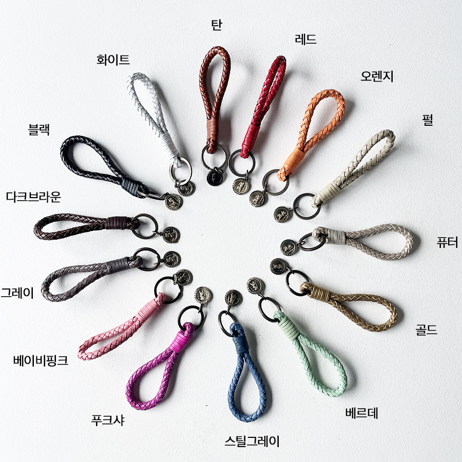 드래곤디퓨전 세인트 크리스토프 가죽 키링 - 상세 이미지 5