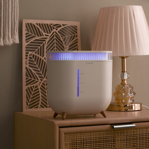 보만 가습기 무드등 기능