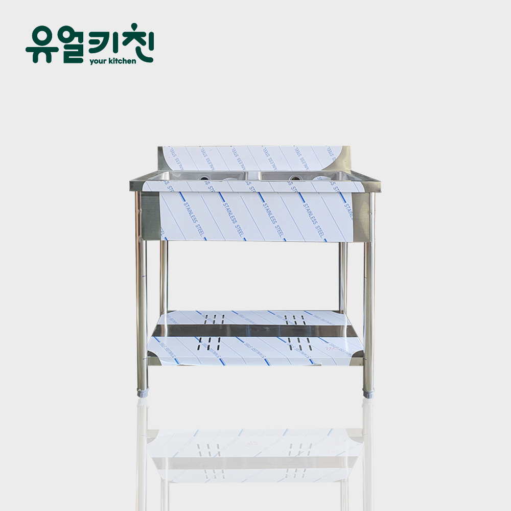 900 2조 업소용싱크대 스텐 개수대 영업용씽크대 높이850 제작