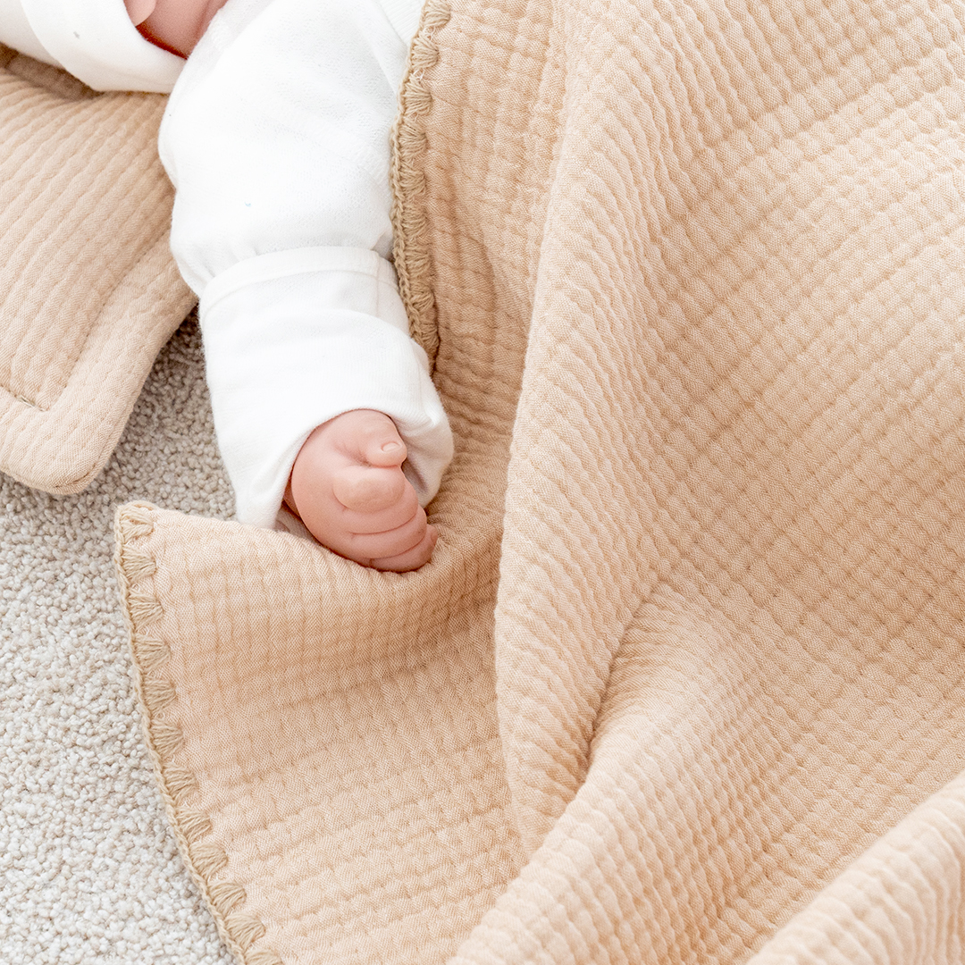 마롤로뜨 아기 블랭킷 라떼시리즈 신생아 이불 담요 유아 겨울 간절기 M 70x100