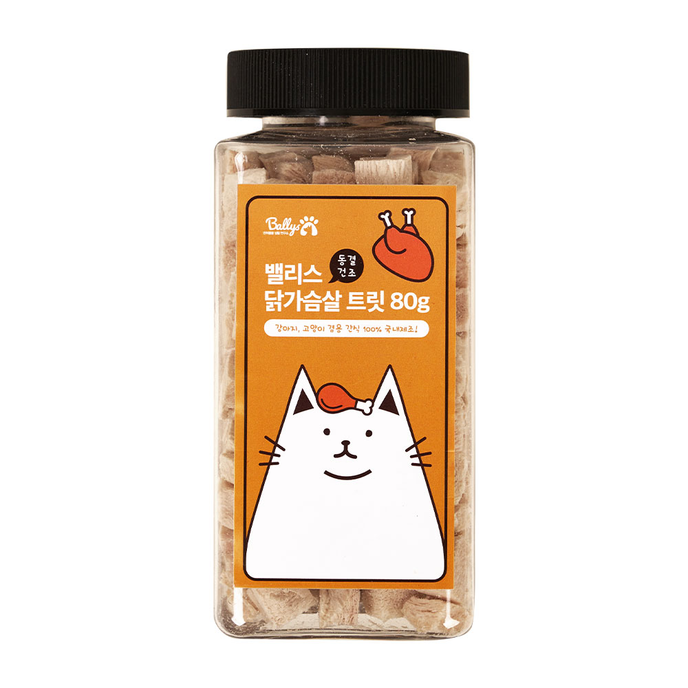 고양이북어트릿 밸리스 고양이 동결건조 간식 미니트릿 북어 60g - 상세 이미지 4