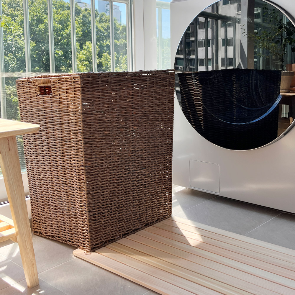 편백나무 건식화장실 욕실매트 미끄럼방지 다용도실 발판 홈형 소형 특대형