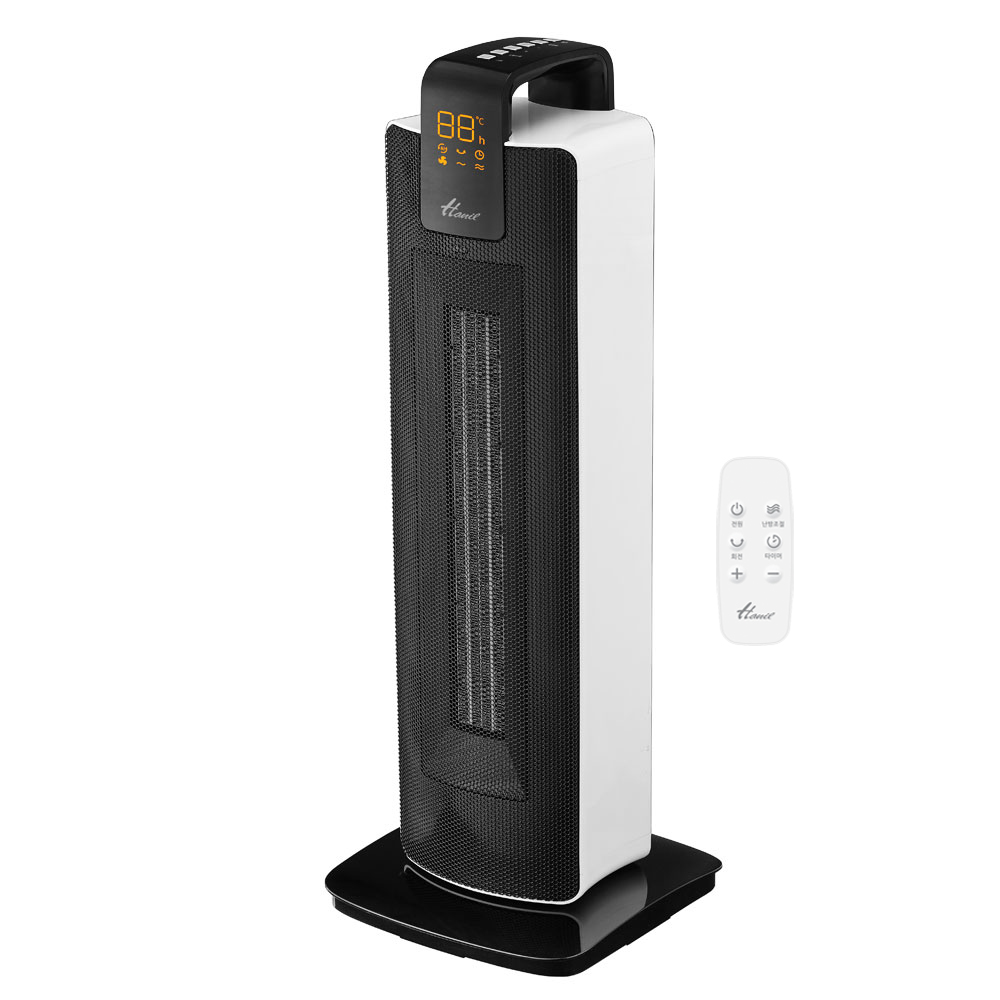 한일전기 HEF-2280R 전기 온풍기 PTC 리모컨 사무실 가정용 매장