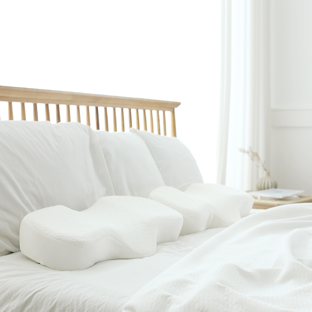 베네폼 듀얼플러스 더블 레이어 경추 베개 거북목 일자목 고밀도메모리폼 듀라론 냉감 목디스크