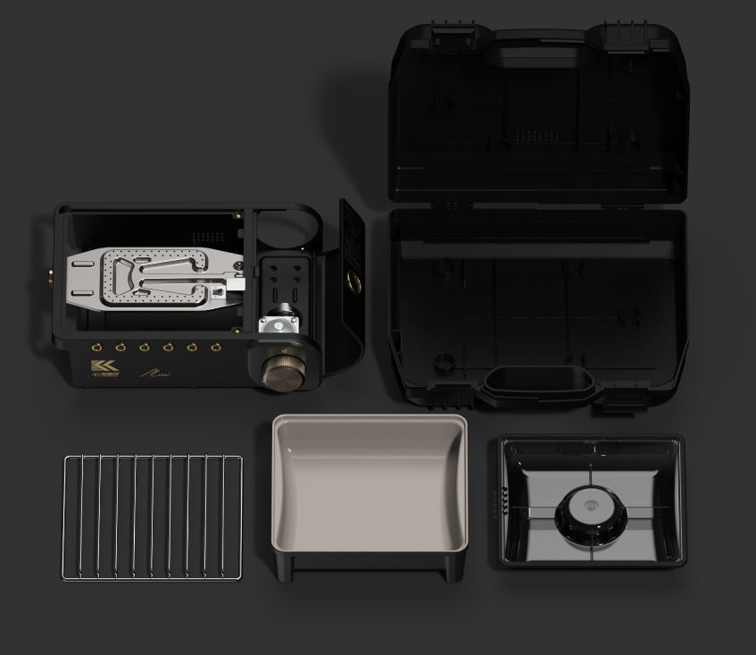 코베아 구이바다 미니 40주년 블랙 에디션 버너 세라믹