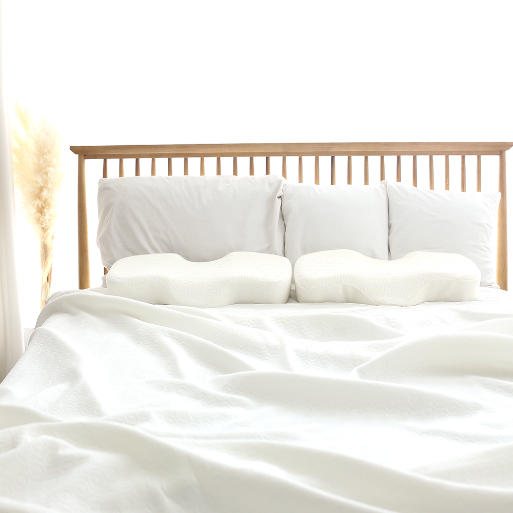 베네폼 듀얼플러스 더블 레이어 경추 베개 거북목 일자목 고밀도메모리폼 듀라론 냉감 목디스크