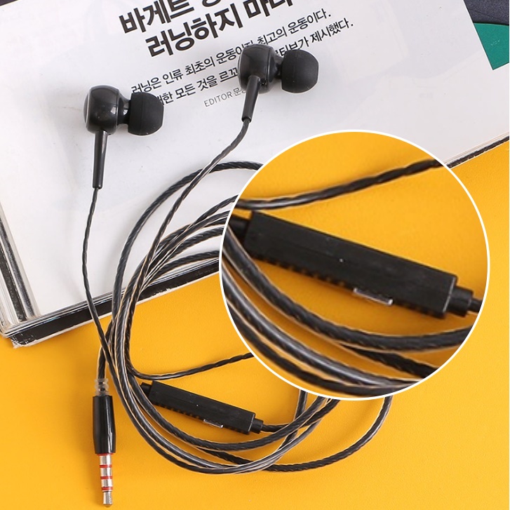 배그 이어폰 방송용 이어폰 인강 인강용 컴퓨터용 이어폰