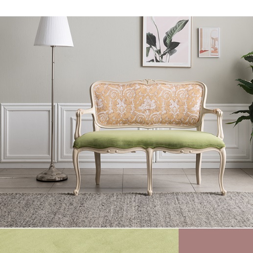 명품 쇼파 2인용 엔틱 쇼파 넓은 소파 고급 예식장 쇼파