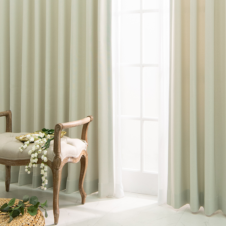 아라크네 프리미엄 린넨 암막커튼 거실 안방 맞춤 커튼 140x120