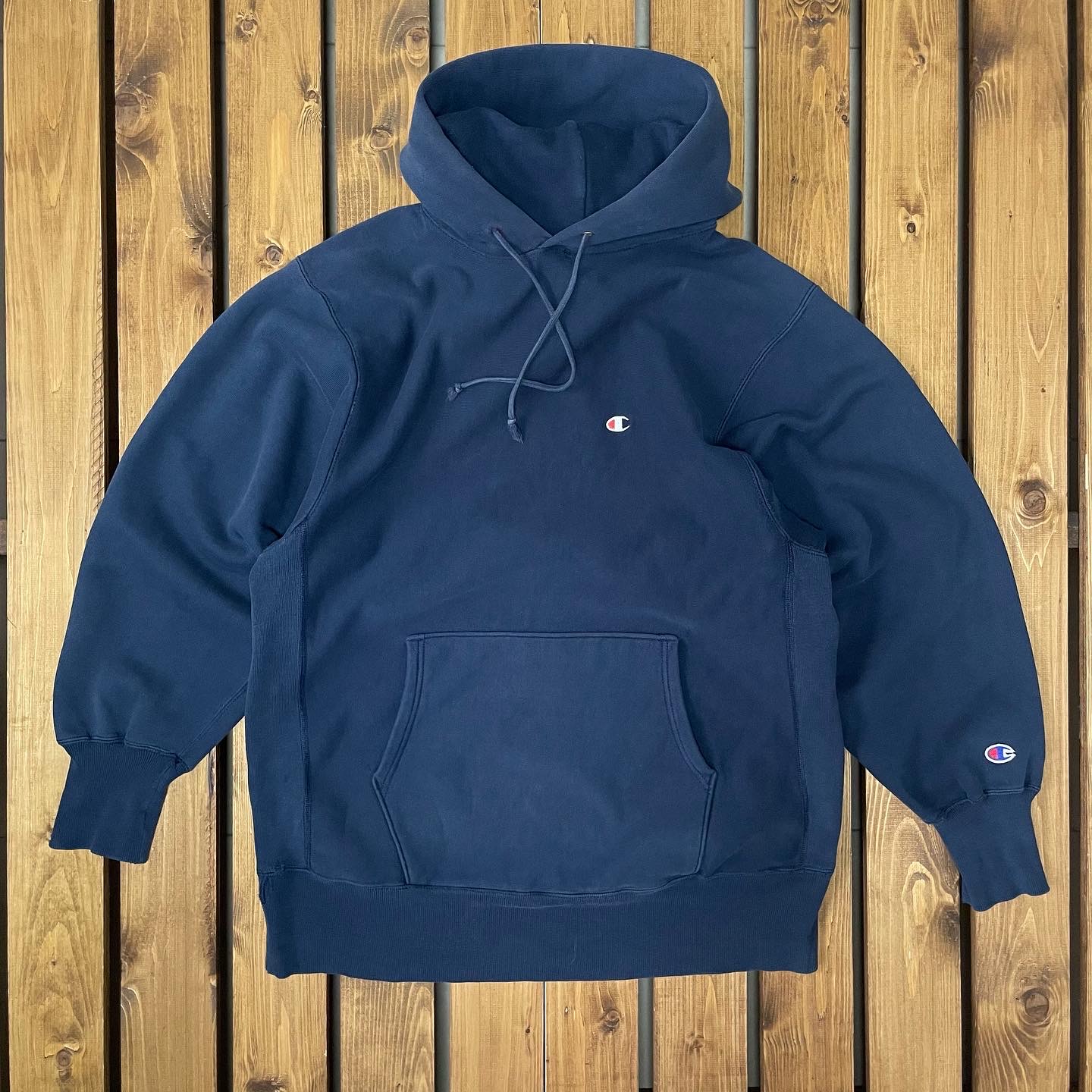 1127 90s champion r w hoodie XL uglymonkey