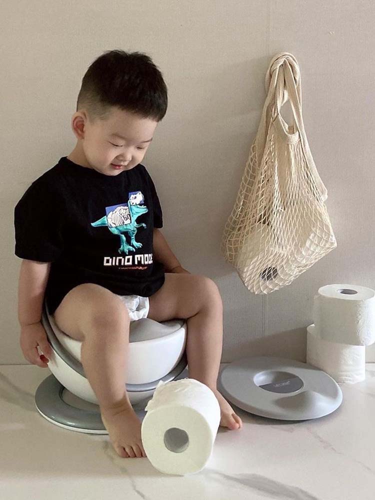 라비베베 프리미엄 캡슐포티 유아 아기 어린이 변기 휴대용 캠핑변기 배변훈련