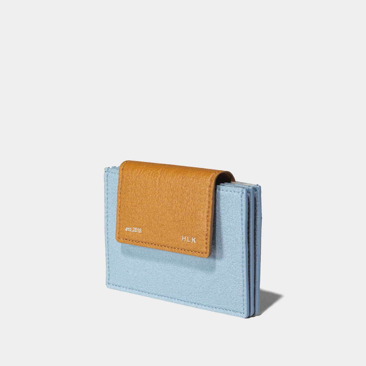 세미 플립 카드지갑/Sami Flip Card Wallet [Blue Camel] - 상세 이미지 3