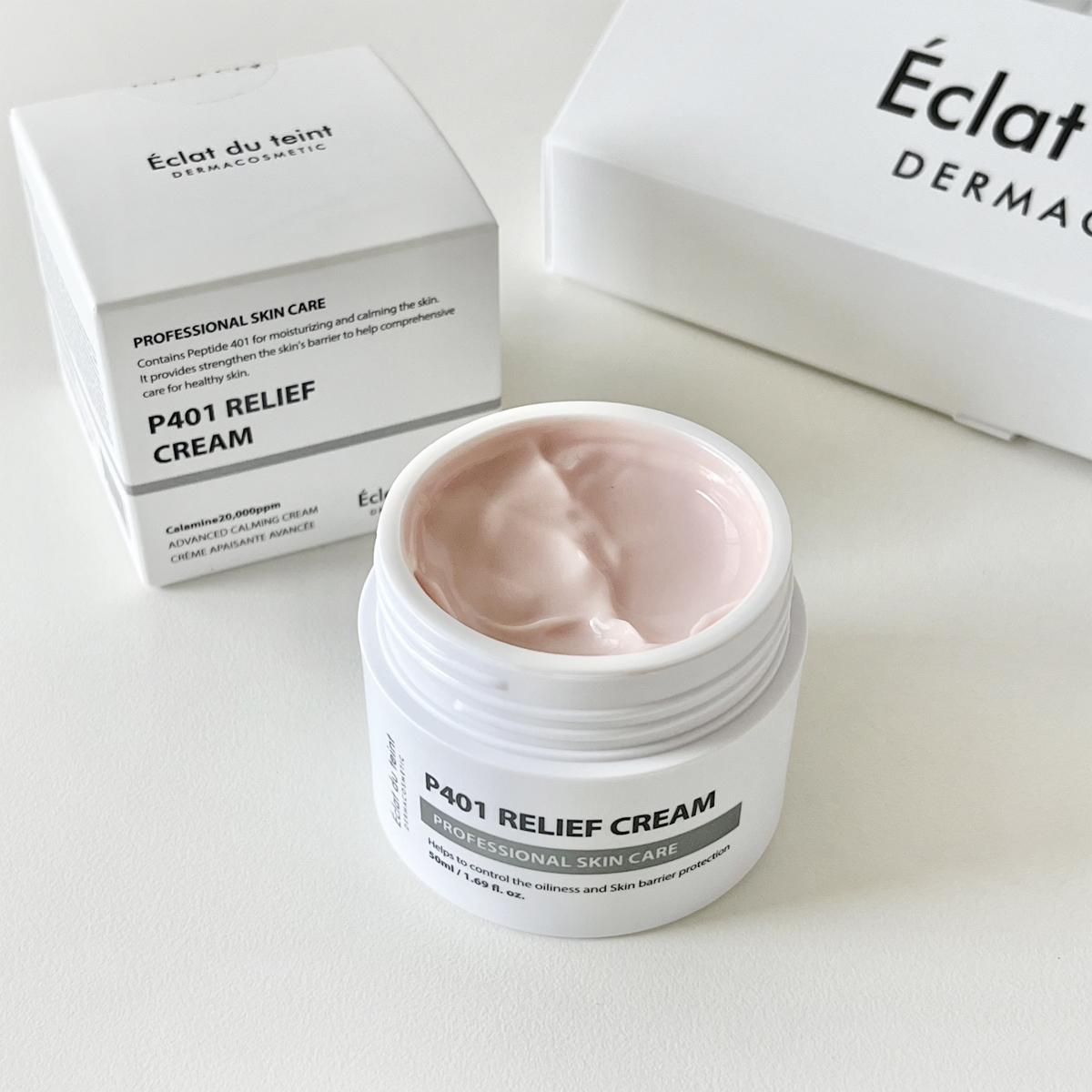 [본사정품] 에끌라뒤땅 P401 릴리프 칼라민 크림 50ml - 상세 이미지 3