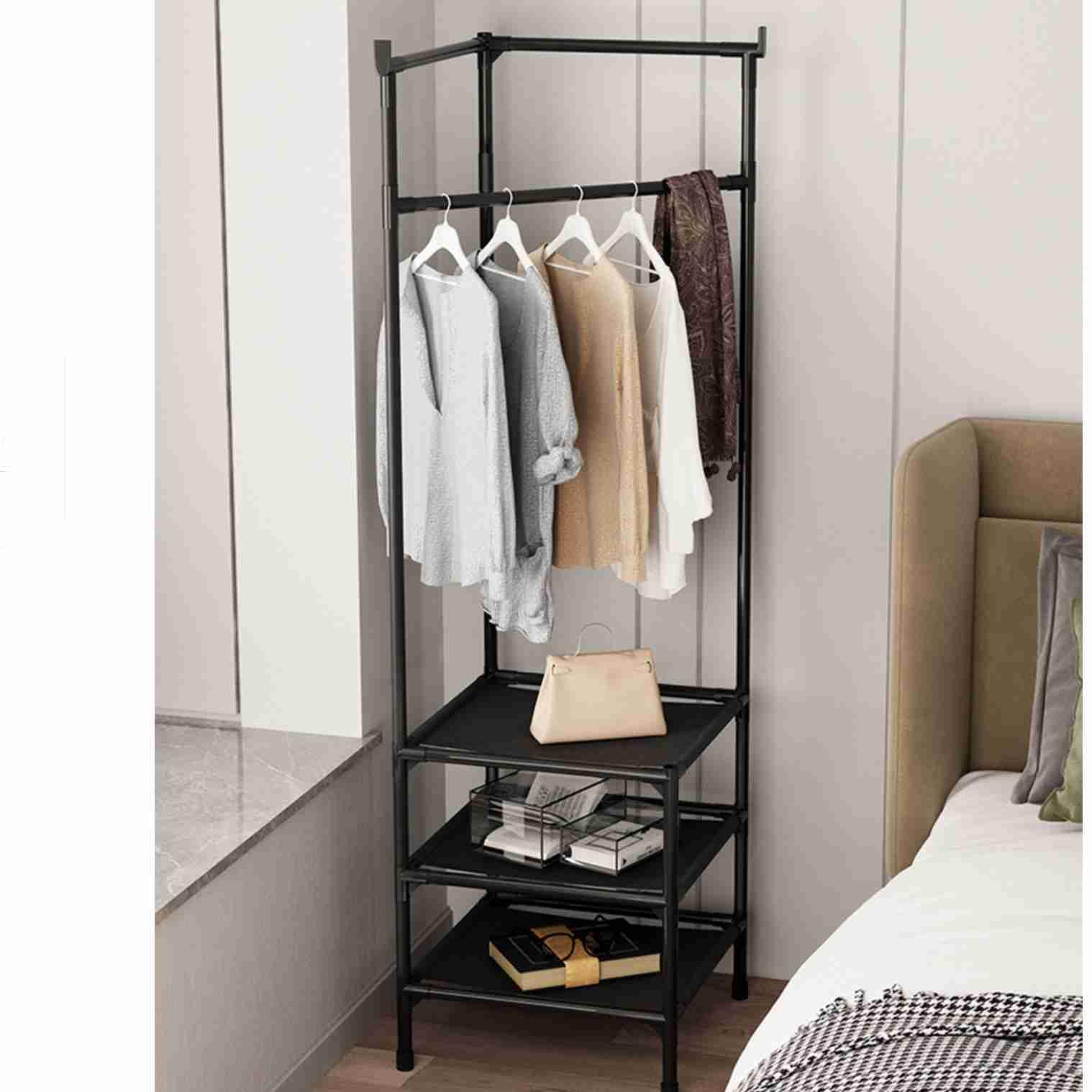 코너형행거 모서리행거 백화점 옷가게용 좁은방행거