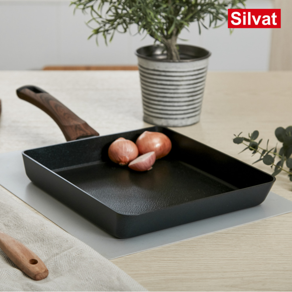 실바트 까리노 고농축 인덕션 사각 프라이팬 18cm 궁중 에그 계란말이 계란후라이 멀티팬 - 상세 이미지 5