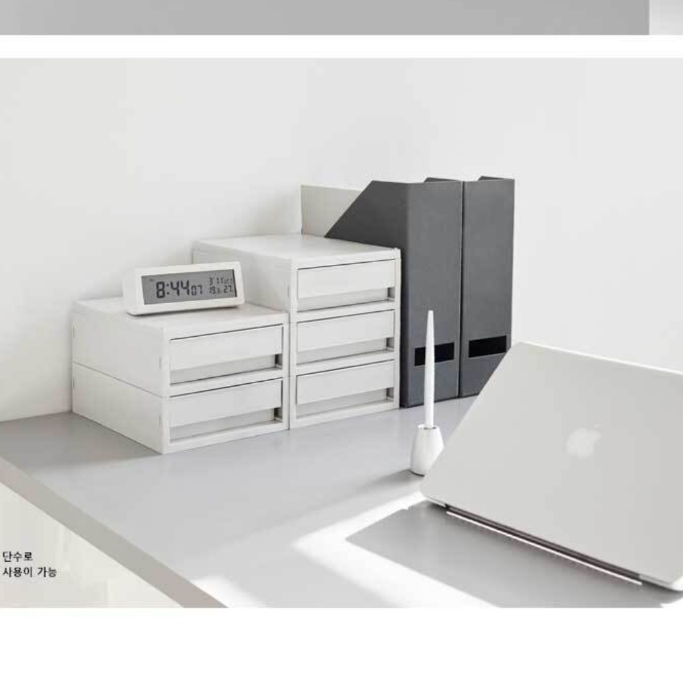 책상 위 수납장 작은 서랍장 좁은공간 수납장 지류함