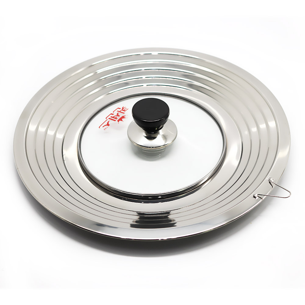 후라이팬 뚜껑 멀티커버 냄비 덮개 기름튐방지 - 상품 이미지