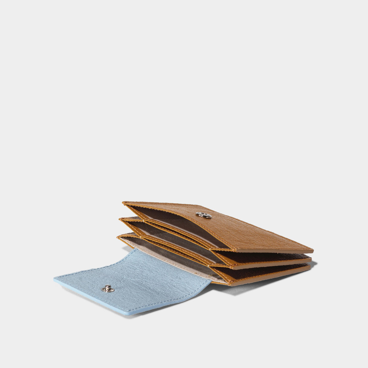 세미 플립 카드지갑/Sami Flip Card Wallet [Camel Blue] - 상세 이미지 4