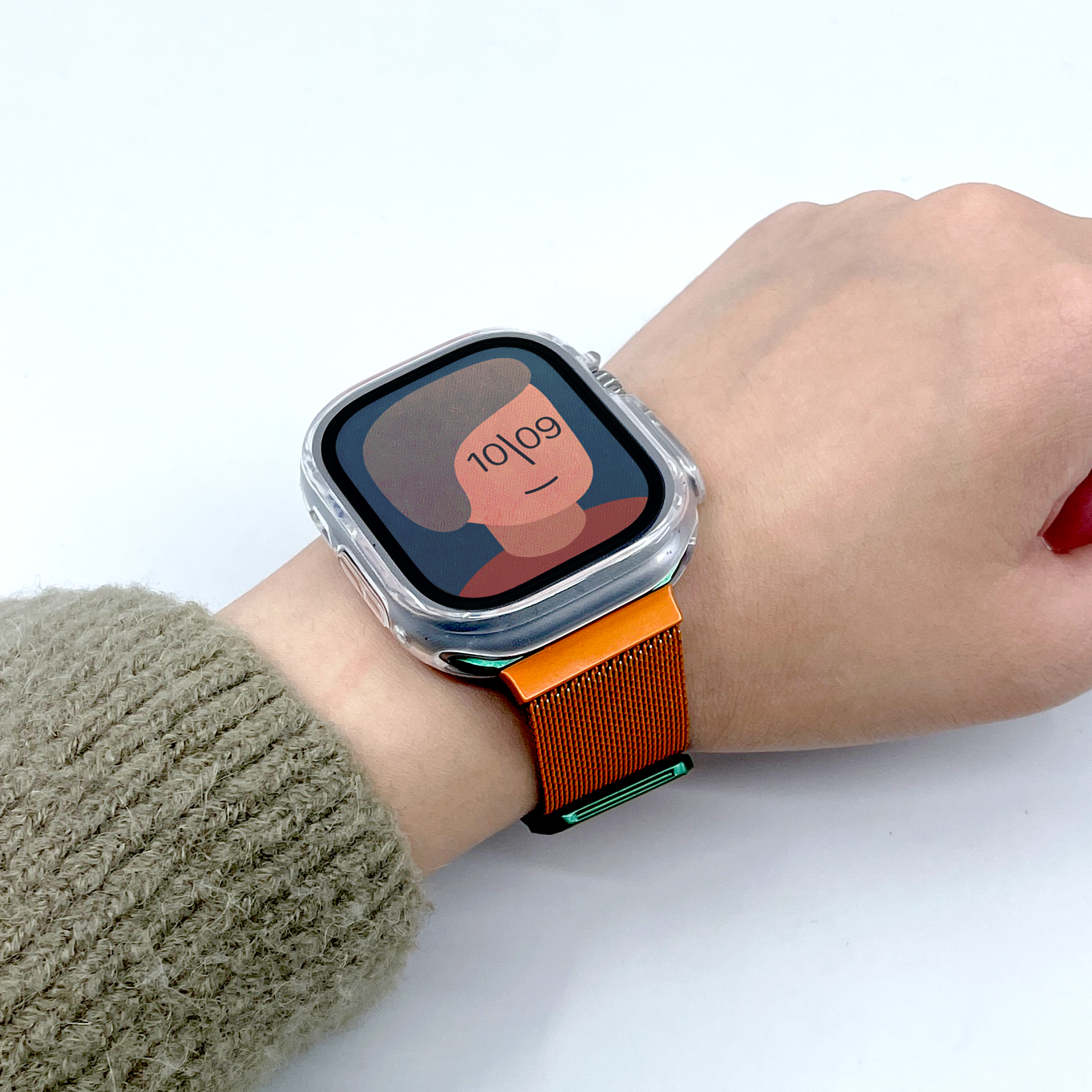 애플워치 울트라3 풀커버 케이스 2세대 호환 실리콘 젤리 액정 커버