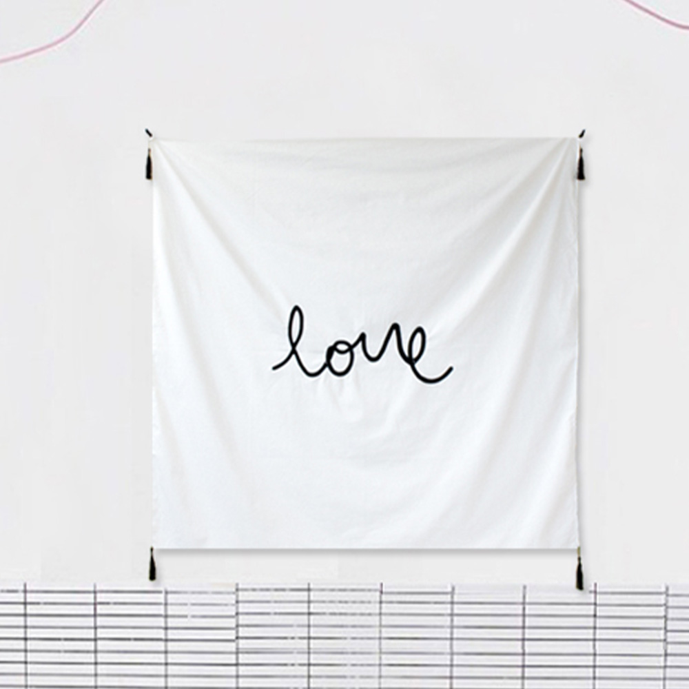 수납장 창문 벽 패브릭 천 가림막 가리개 커튼 가림천