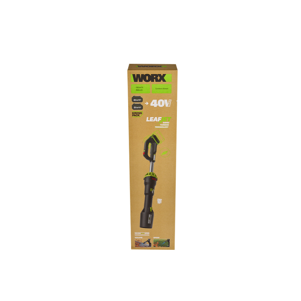 웍스 충전 송풍기 베어툴 40V BL WD585.9 블로워 - 상세 이미지 3